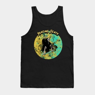 Skating Death Graphic Tank Top